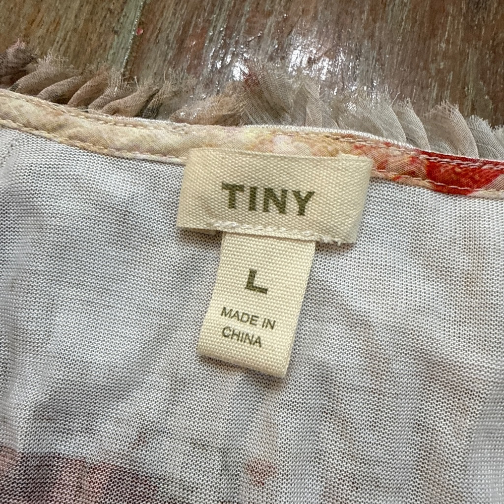 Anthropologie TINY Patchwork Boho Blouse - Ruffle… - image 7